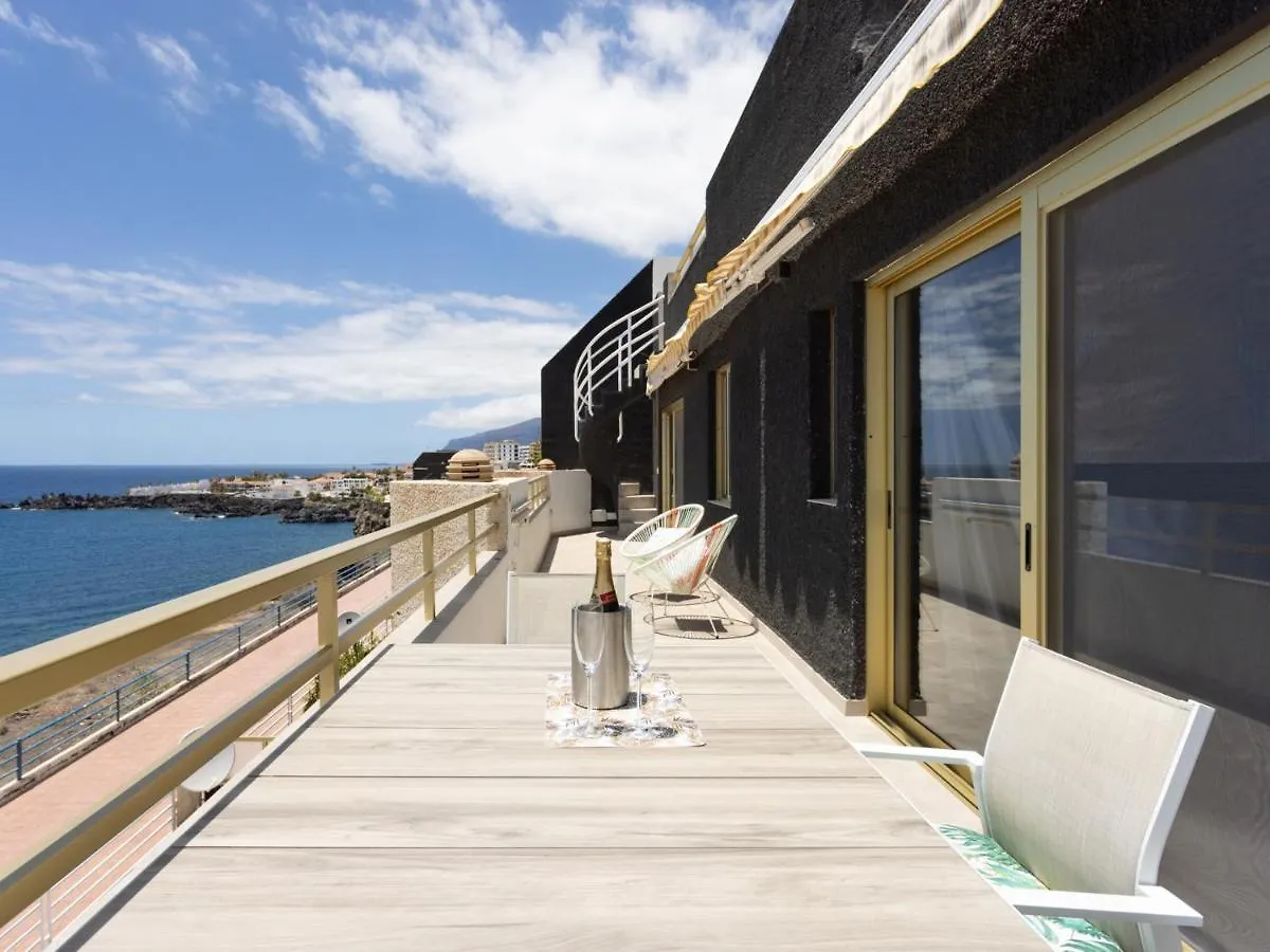Duplex Moderno De Lujo Con Terraza, Vista Al Mar Y Wi-Fi 600 Mb - Es-279-10 Daire Puerto de Santiago
